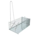 Trampa Ratas Jaula Metal Completa 30 x 17 x 11 cm.