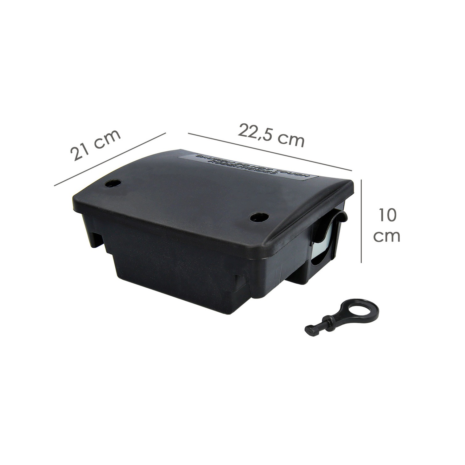 Caja Protege Cebos Para Trampas