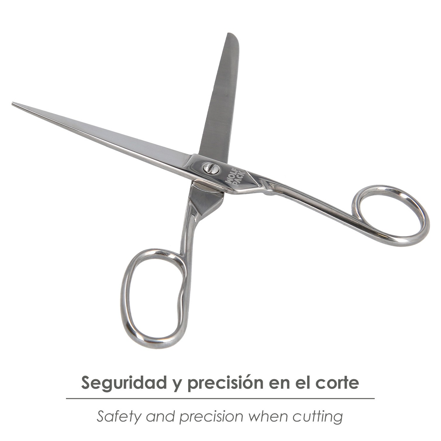Tijera Modista 8,0" / 205 mm. tijera De Costura Multifunción Acero Inoxidable Ideal Para Cortar Todo Tipo De Telas, Manualidades