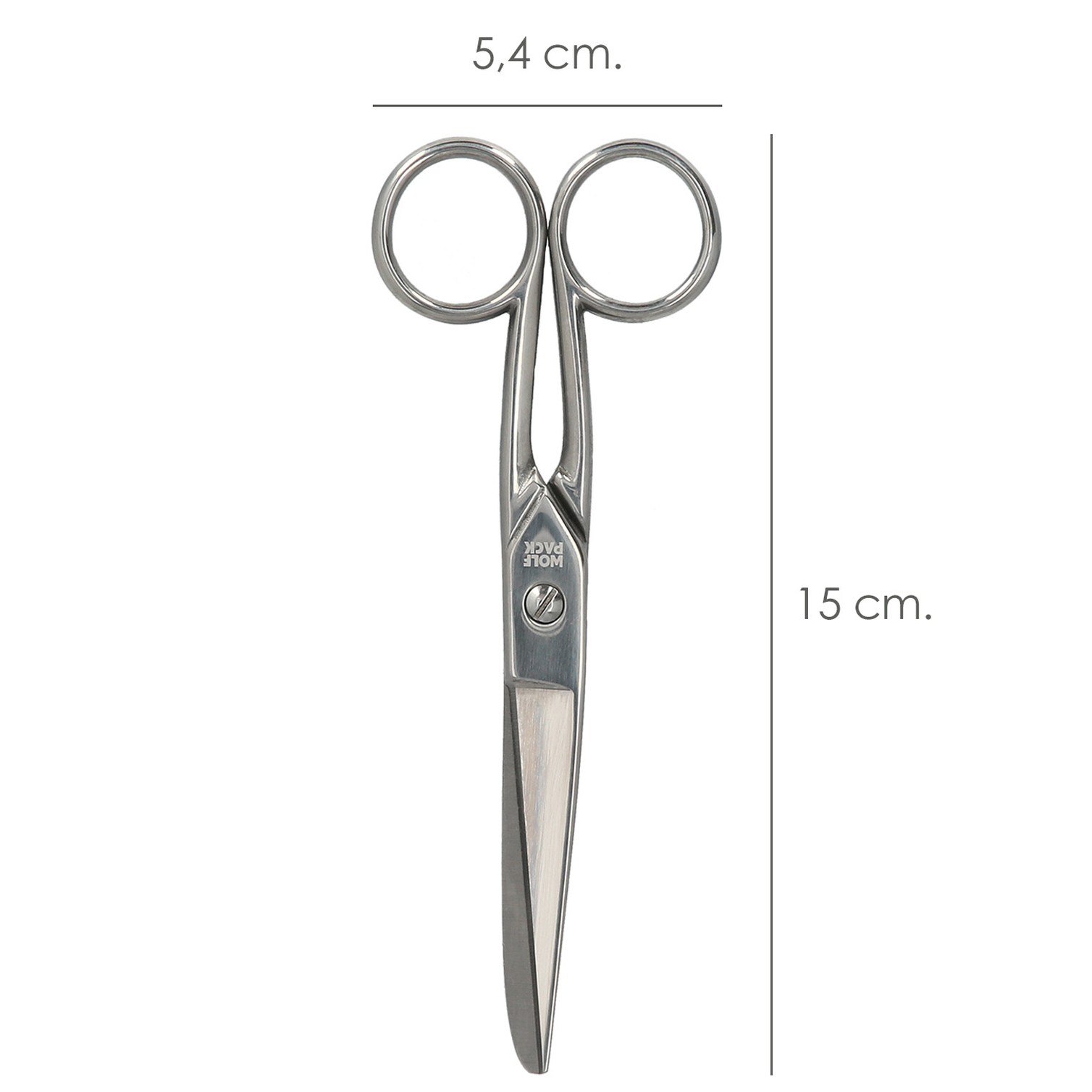 Tijera Costura 6,0" / 150 mm. Tijera De Costura Multifunción Acero Inoxidable Ideal Para Cortar Todo Tipo De Telas, Manualidades