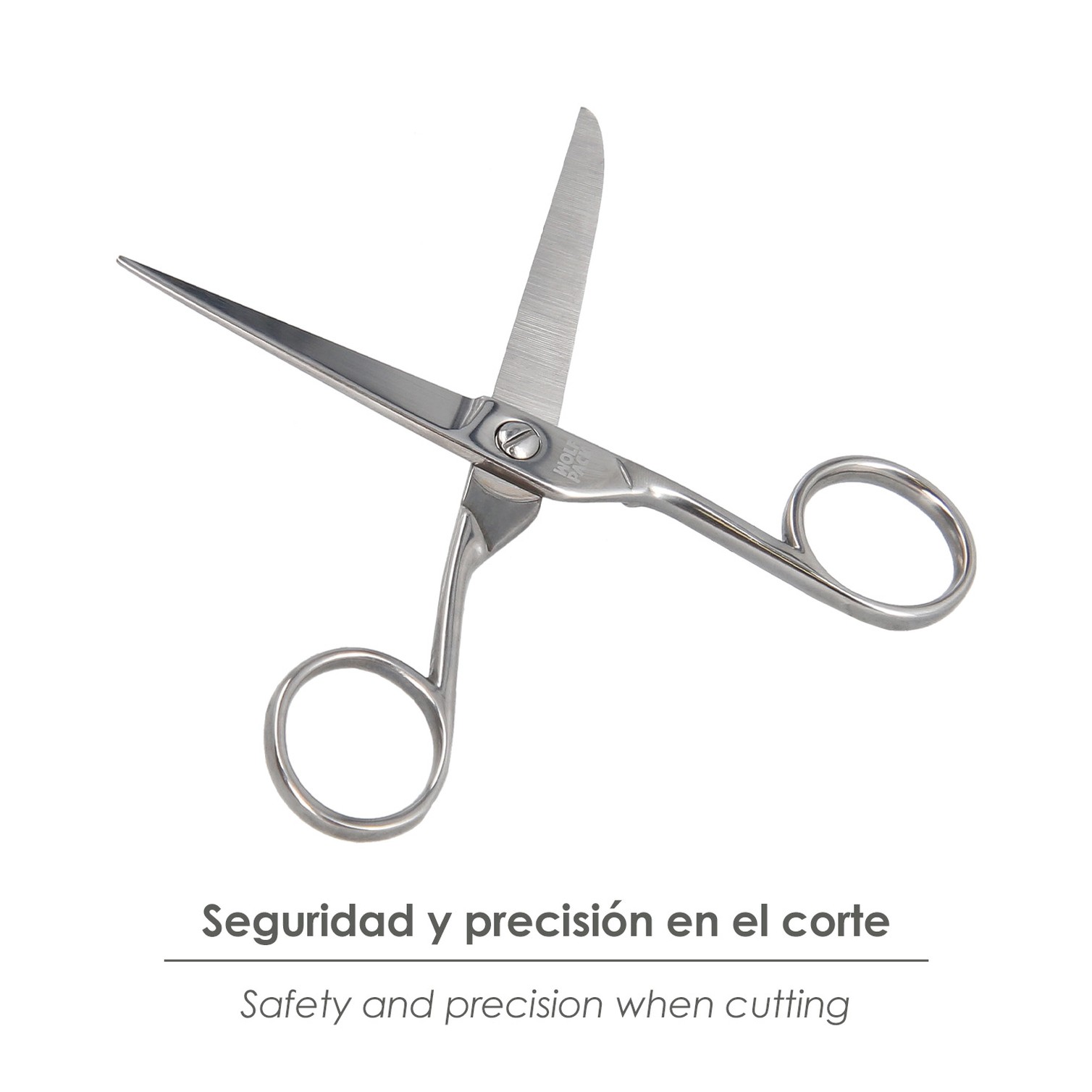 Tijera Costura 5,0" / 125 mm. tijera De Costura Multifunción Acero Inoxidable Ideal Para Cortar Todo Tipo De Telas, Manualidades