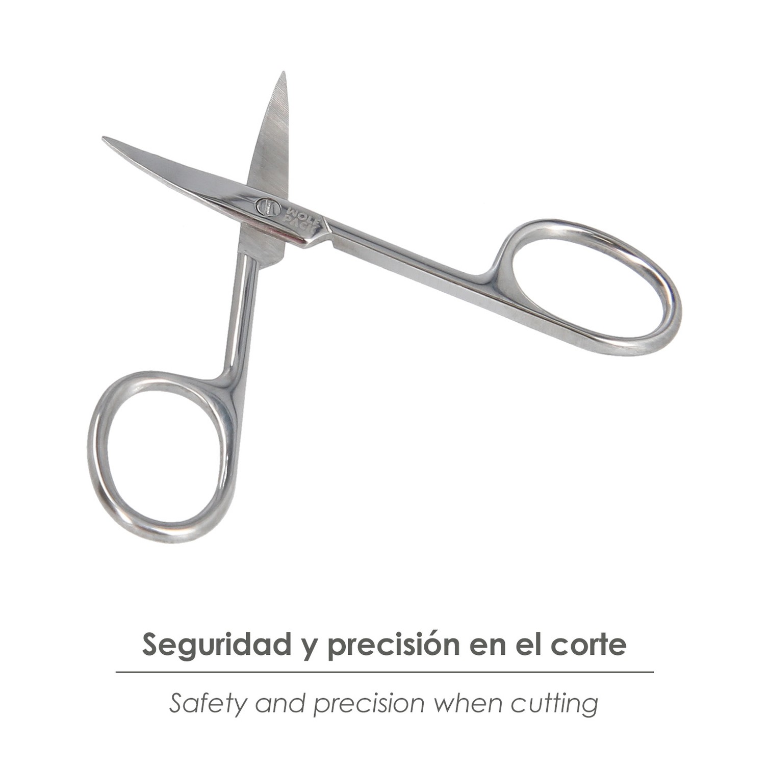 Tijeras Uñas Curva 3,5" / 95 mm.