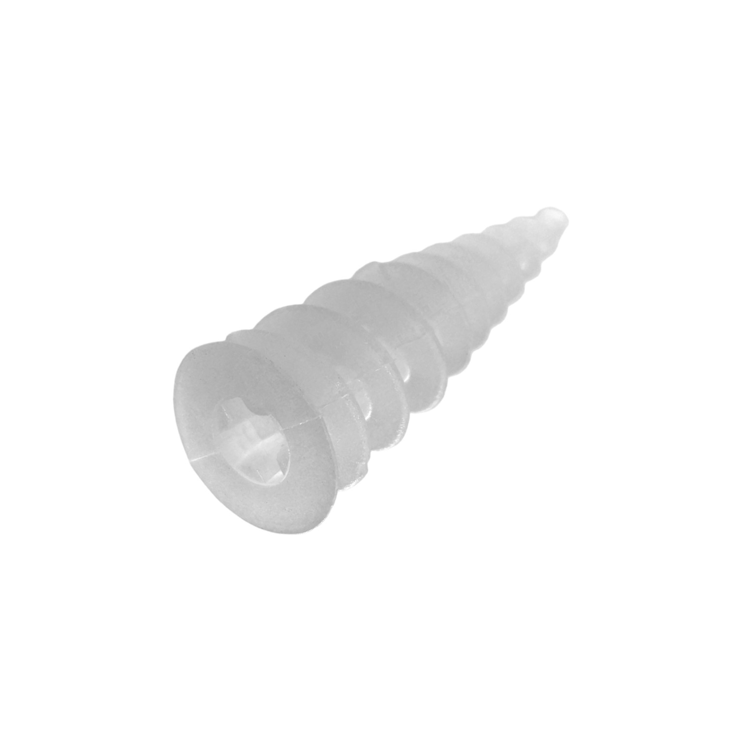 Taco Nylon Pladur Autotaladrante 15×37 Mm. 100 Unidades.
