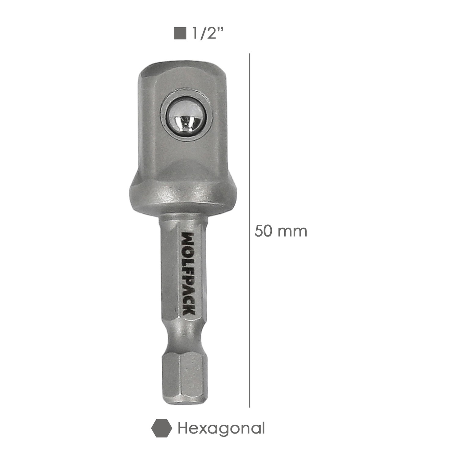 Adaptador Para Llaves De Vasos De 1/2"