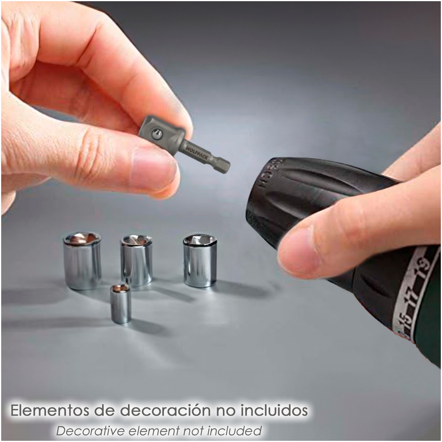 Adaptador Para Llaves De Vasos De 1/2"