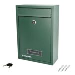 Buzon Square Verde 26 x 9 x 31 (Alt.) cm.
