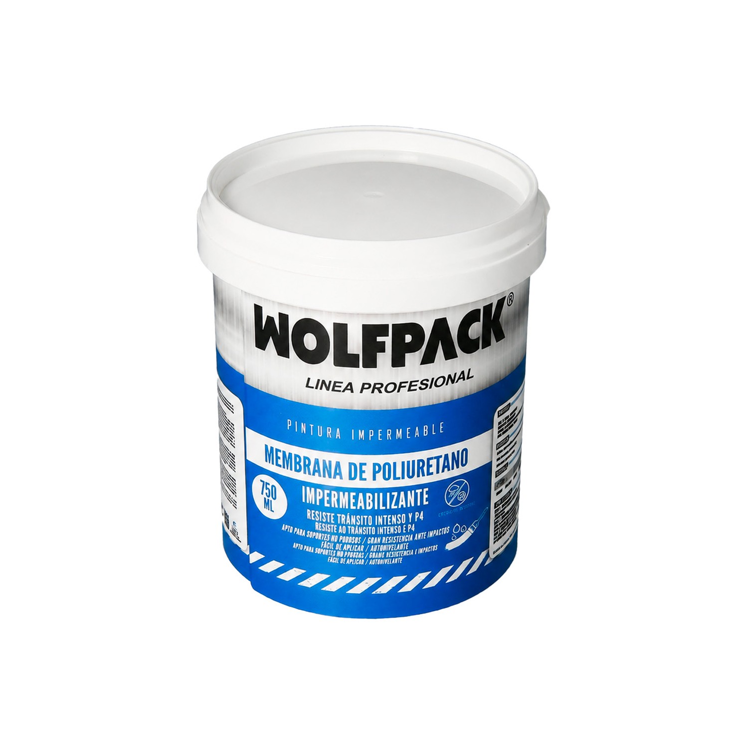 Pintura Impermeabilizante Membrana Transparente Para Exteriores / Interiores 750 ml. Color Transparente