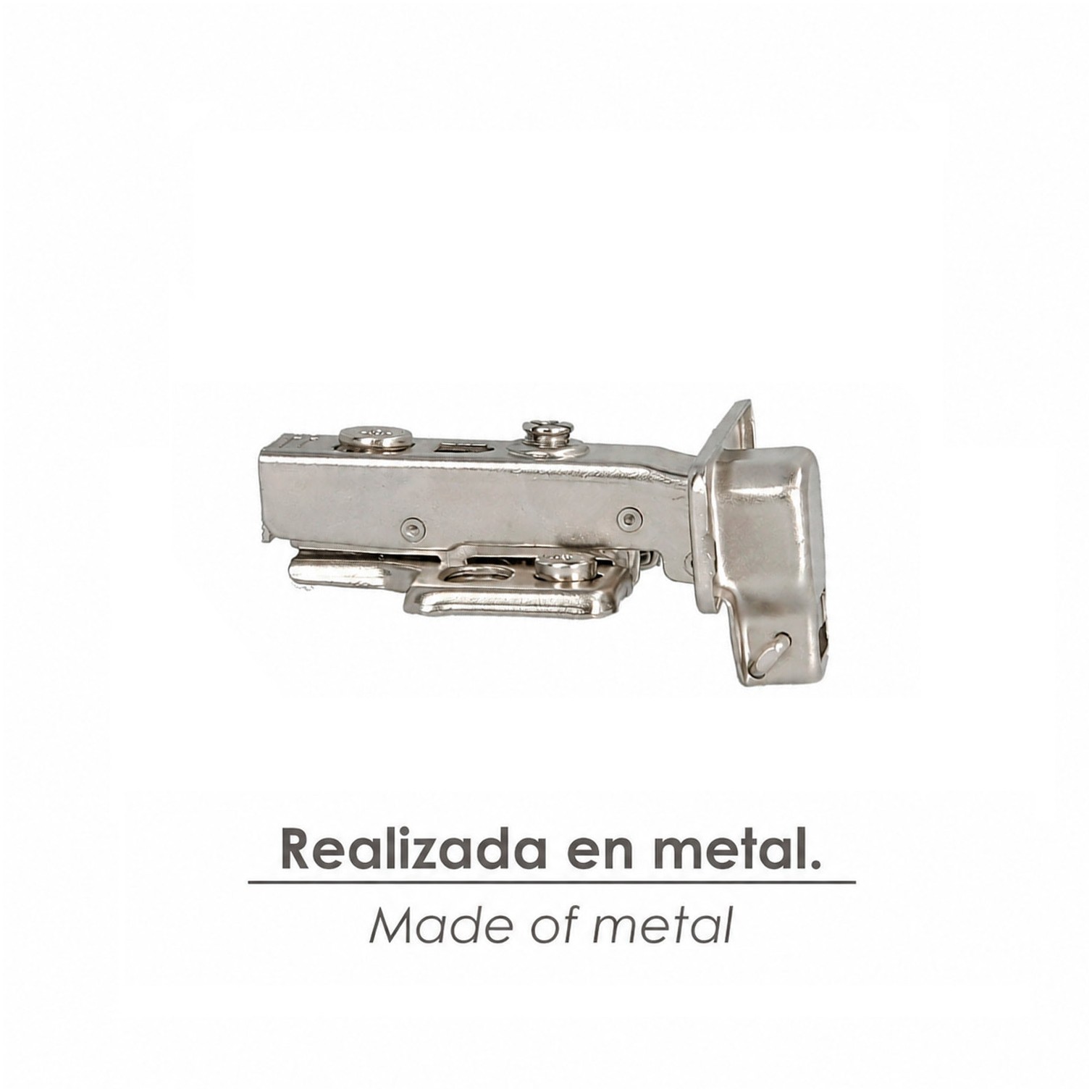 Bisagra De Cazoleta Recta Ralentizada 35 mm. (Cierre Suave)