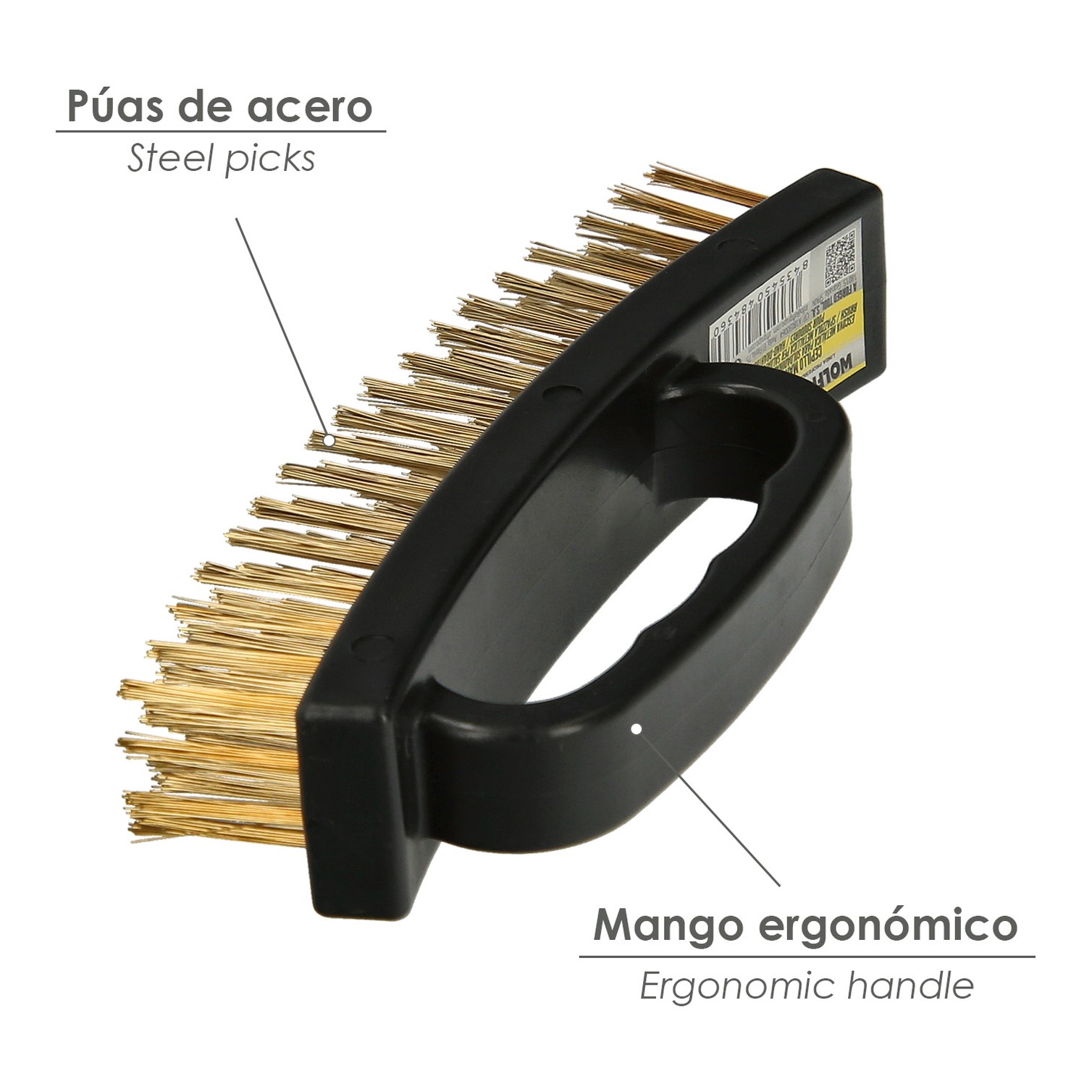 Cepillo Manual Soldador Con Protector
