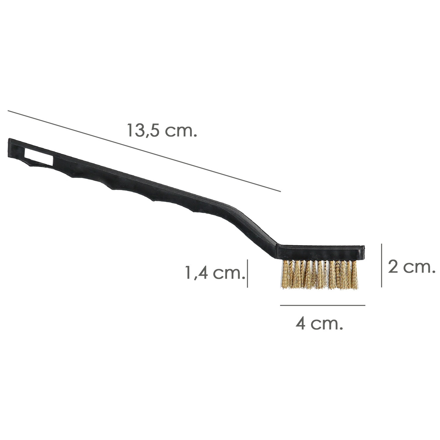 Cepillo Manual Bujias Fino 18 cm.