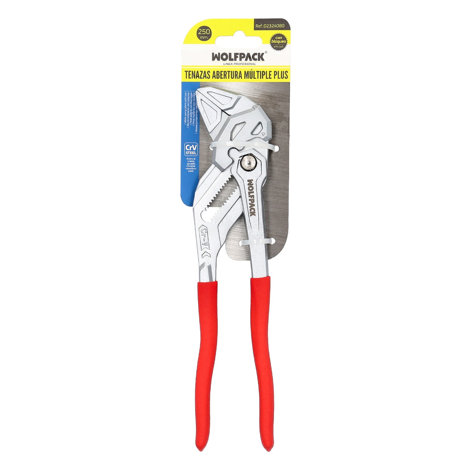Tenazas Apertura Multiple Din 8976 250 mm.