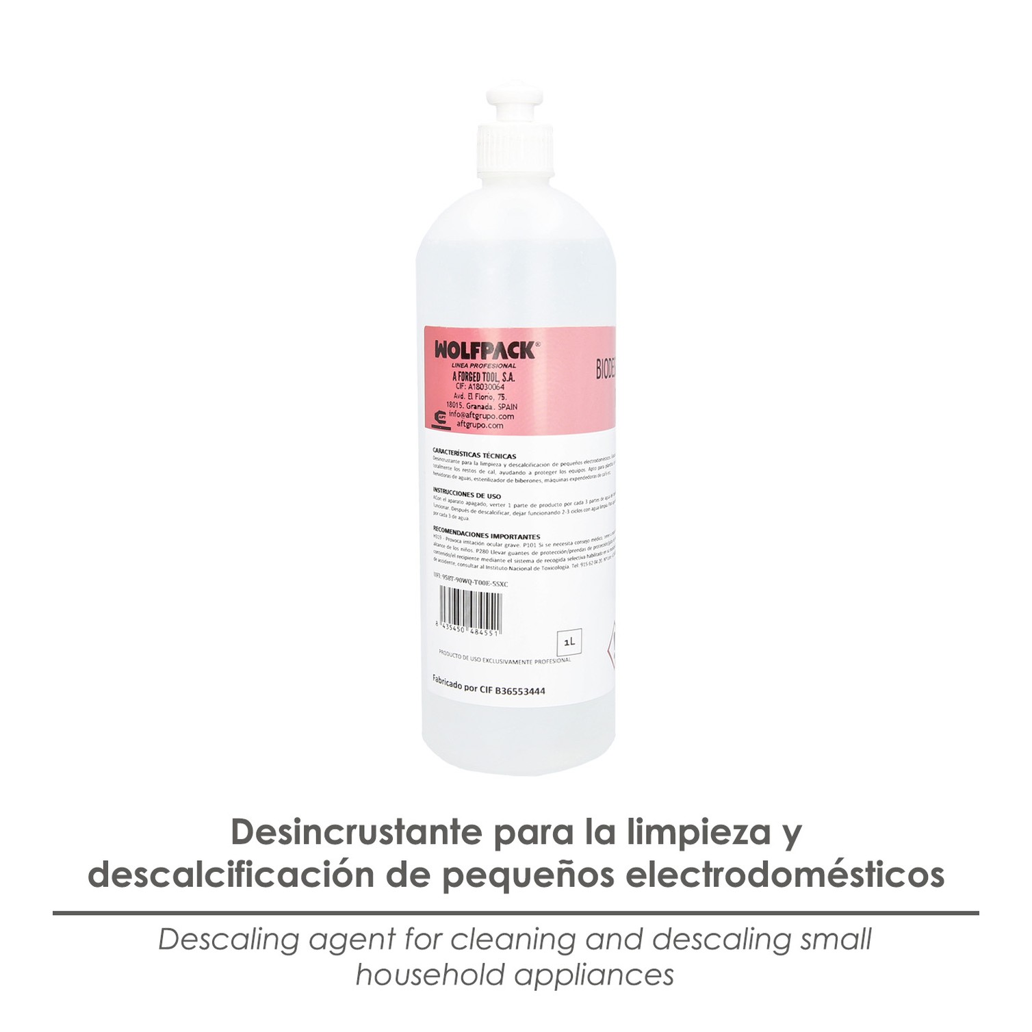 Biodescalcificador Rapido 1 Litro