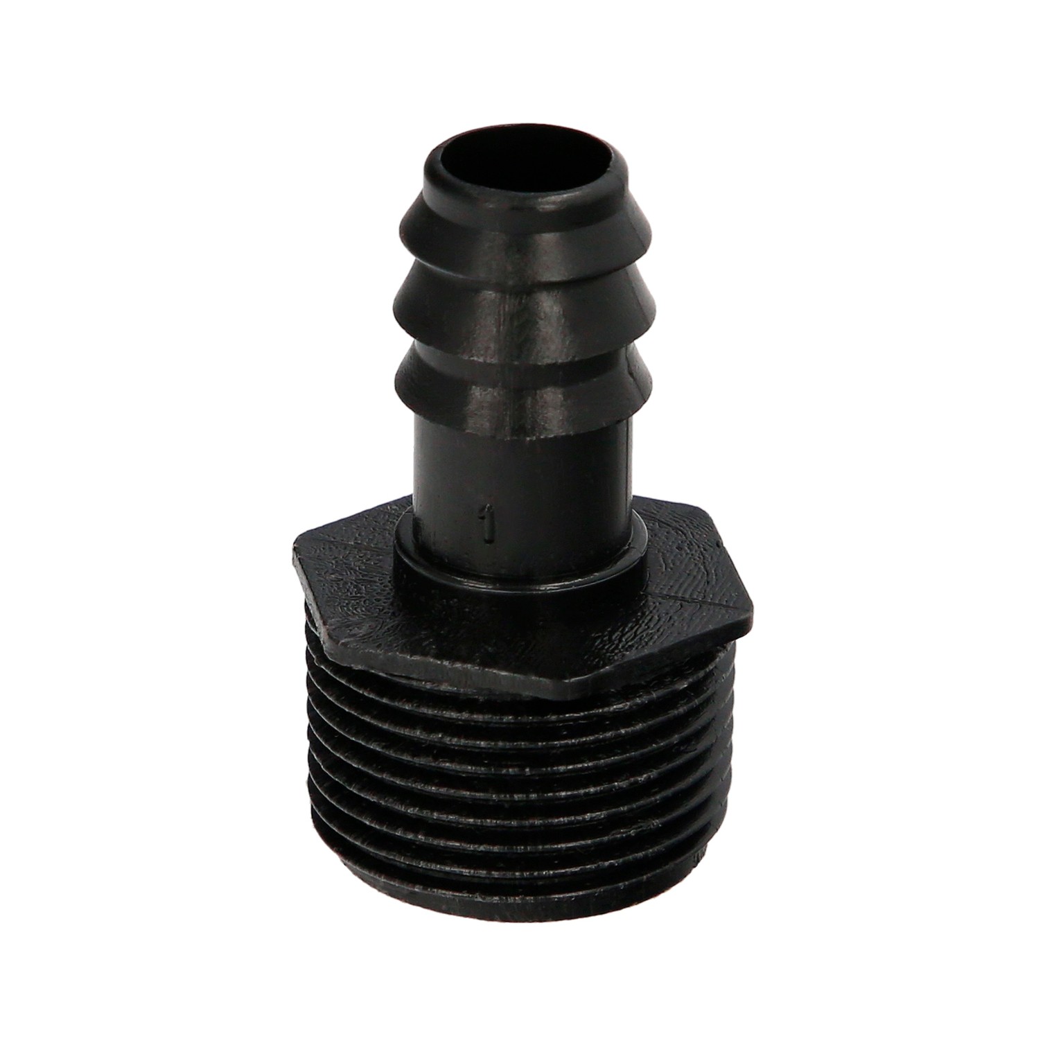 Enlace Union Rosca Macho 3/4" A Toma Para Tuberias Goteo Ø 16 mm. (Bolsa 100 Pzs) Riego Por Goteo, Microaspersión, Nebulizacion