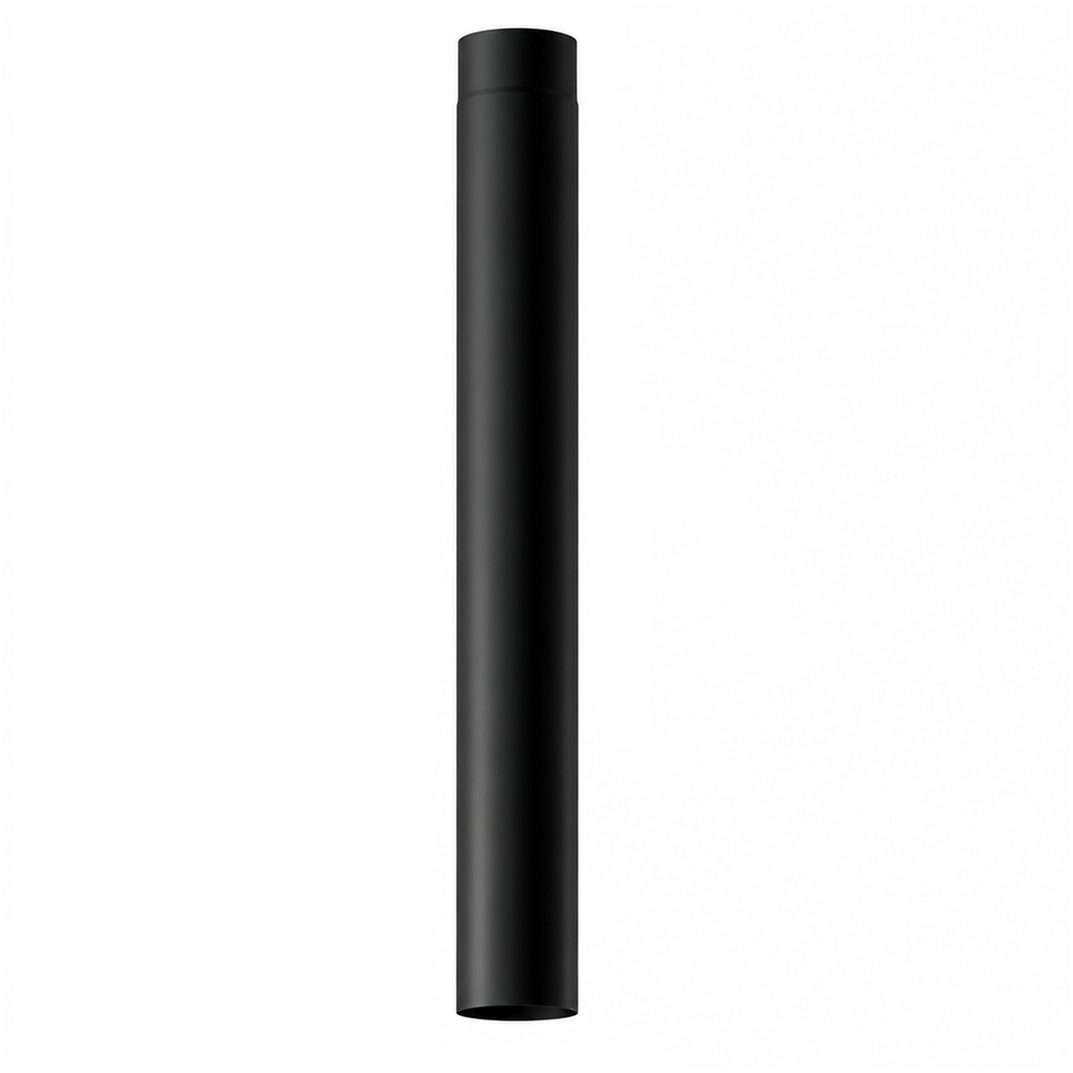 Tubo de Estufa Acero Vitrificado Premium Negro Ø 130 mm. Ideal Estufas de Leña, Chimenea, Alta resistencia, Color Negro