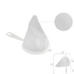 Colador Tela Franela Armazón de Plastico Ø 10 cm.