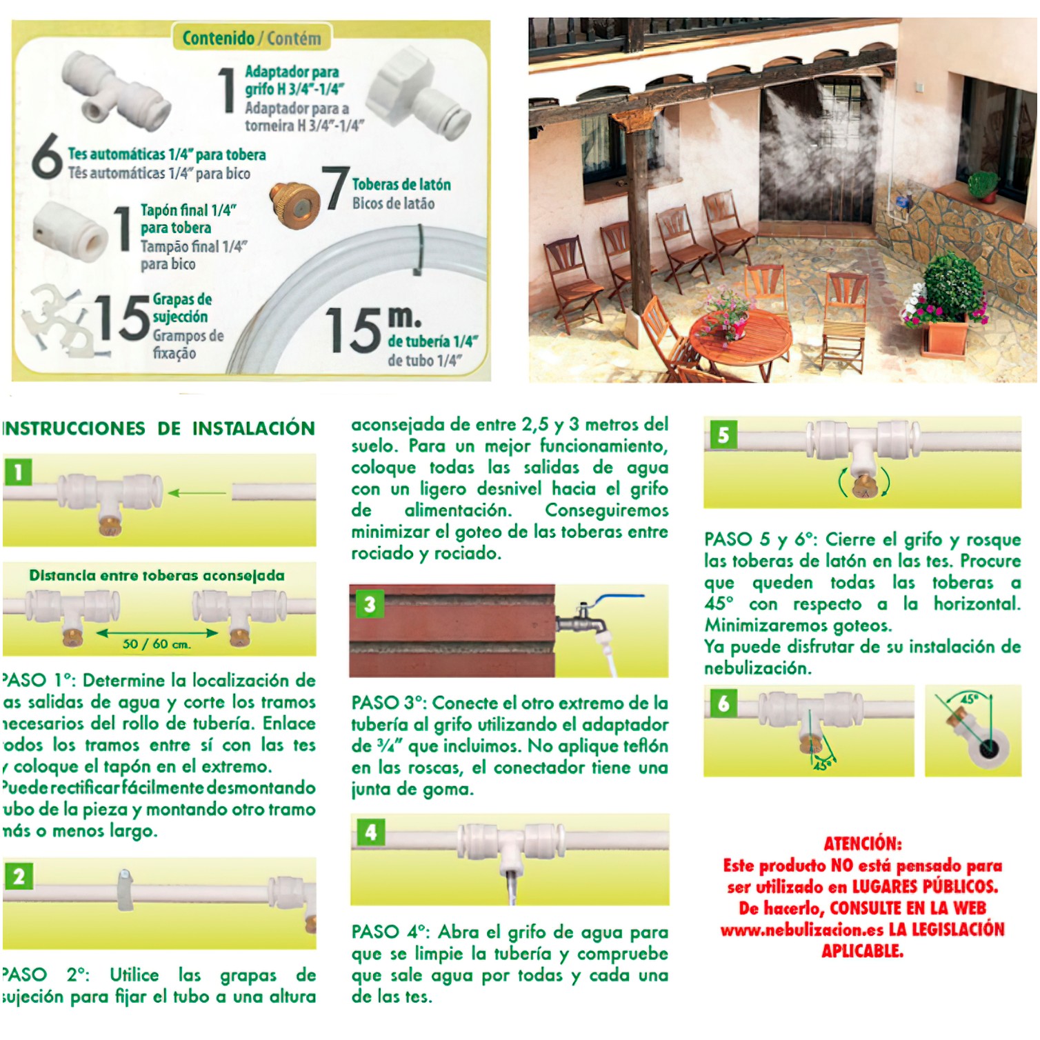 Kit Nebulizacion