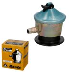 Regulador Gas Butano Monfa (30 Grms./cm2) Alcachofa Gas, Regulador Gas Butano. Presión 29 mbar. Caudal 2,5 Kg/hora