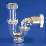 Sifon Curvo MetalizadoT-31 ME 1 1/2