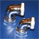Codo Desague Metalizado T-200 ME H-H/40