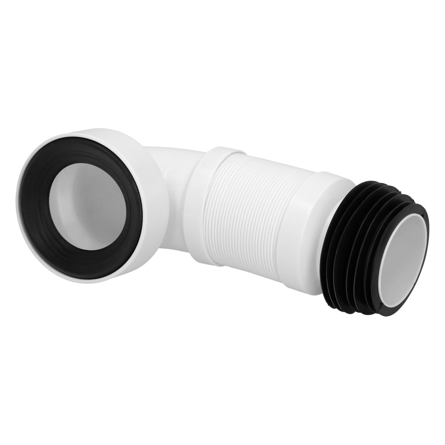 Manguito Inodoro Extensible T-138 Acodado