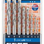 Estuche Brocas Alpen Widia Long Life 8 Piezas