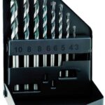 Estuche Brocas Alpen Widia Hormigon Profesional 8 Piezas