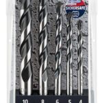 Estuche Brocas Alpen Widia Hormigon Profesional 5 Piezas