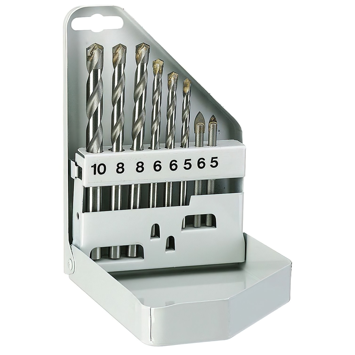 Estuche Brocas Alpen Ceramica / Cristal 8 Piezas