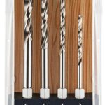 Estuche Brocas Alpen Hexagonal Madera 4 Piezas