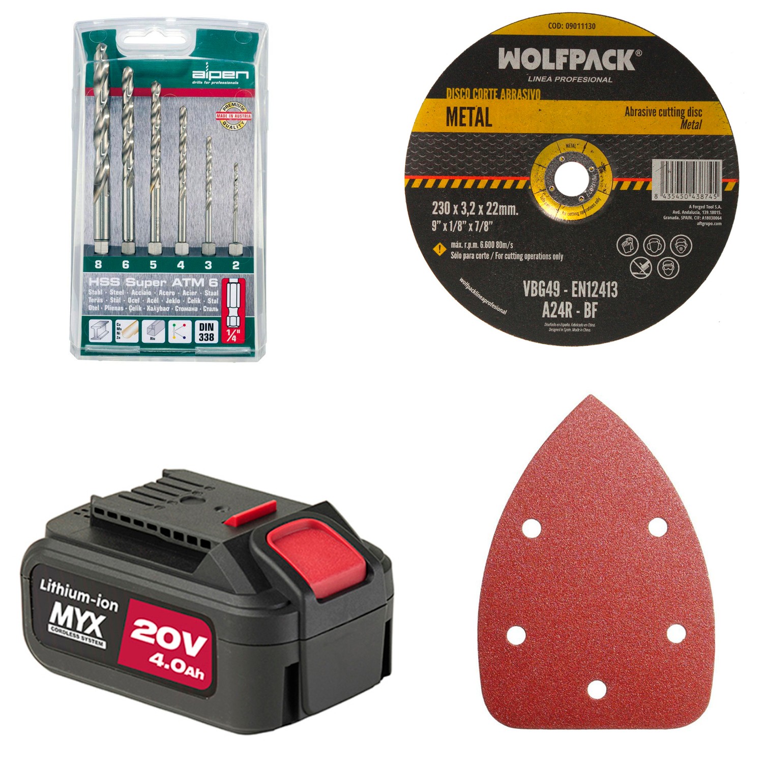 ACCESORIOS PARA ELECTROPORTATILES