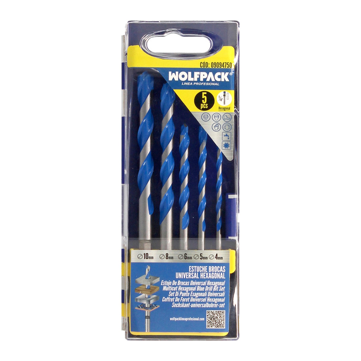 JUEGOS Y MALETINES DE BROCAS WOLFPACK