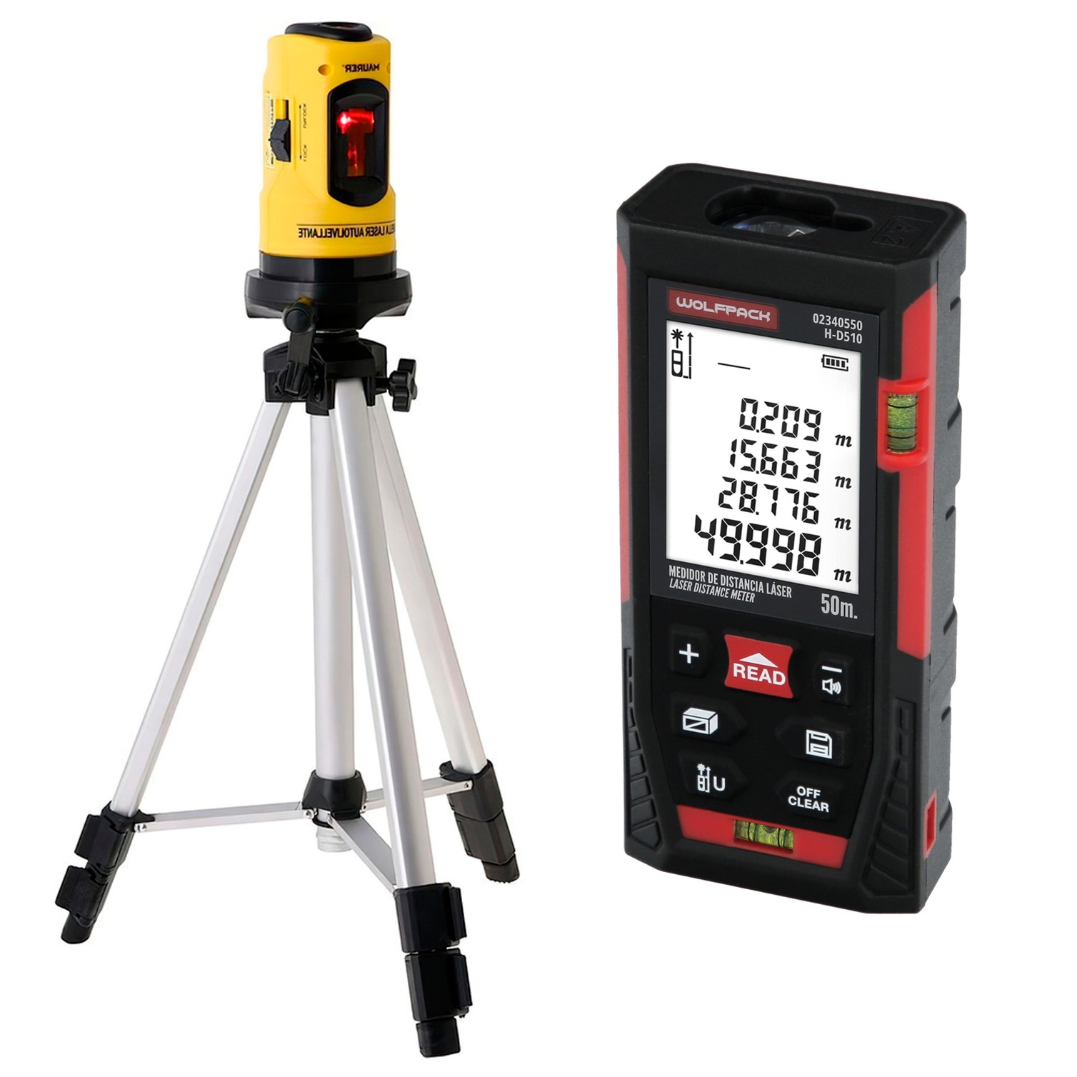 NIVELES Y MEDIDORES LASER